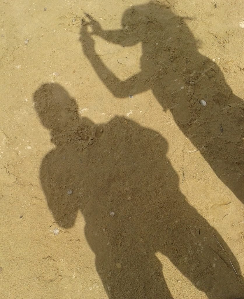 Sand people shadows