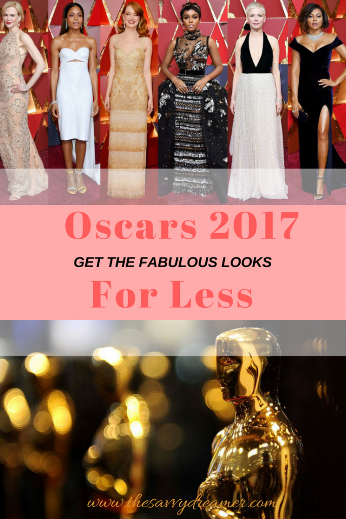 Oscars 2017 Dresses Collage