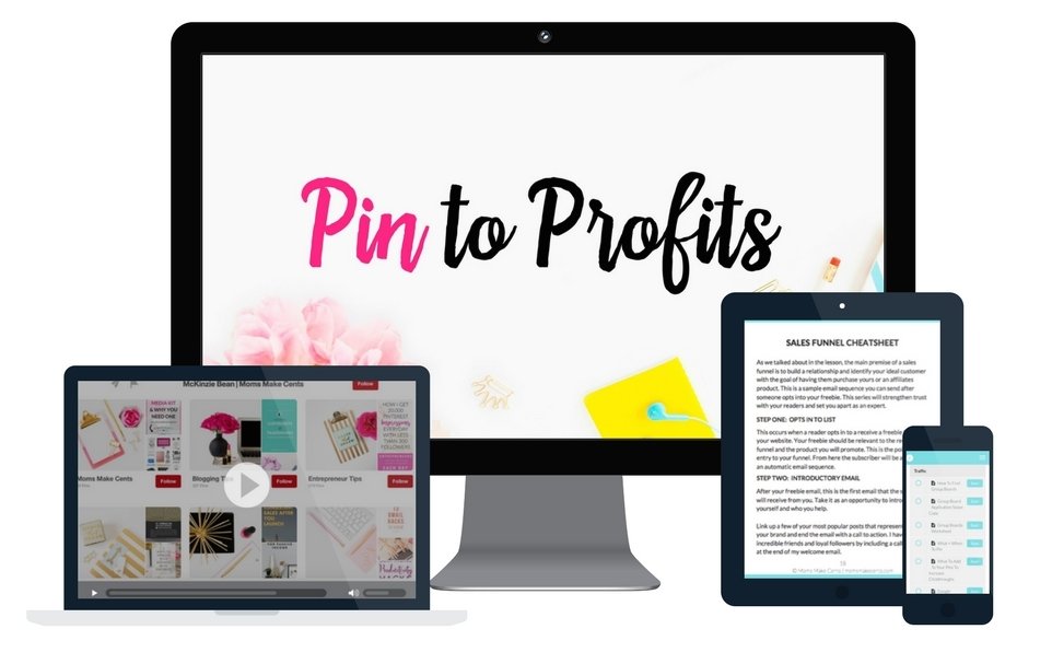 Want to make money with Pinterest? Take this awesome course to learn tricks of the trade! #affiliate
