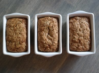 Tasty & Simple Old-fashioned zucchini bread in just 1 hr.