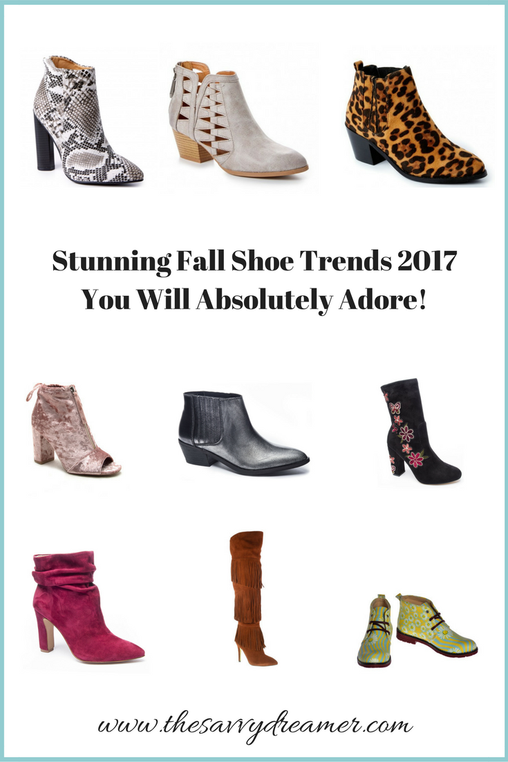 Sharing 9 Amazing Fall Shoe Trends 2017 with you!