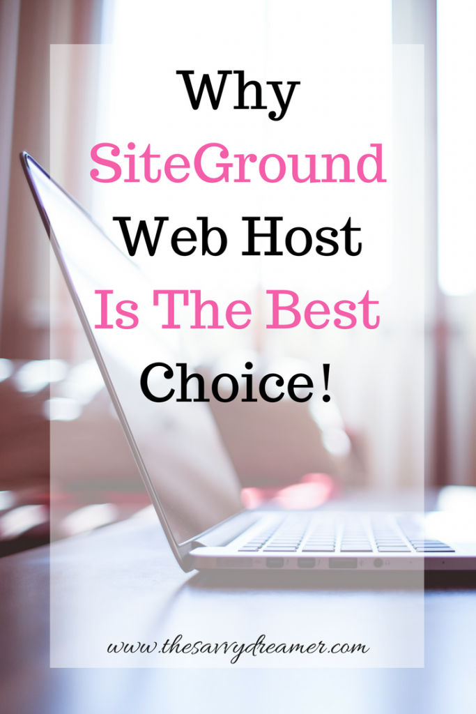 Find out why I picked Siteground as my web host