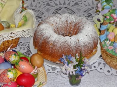 Step-by-step #Easter #buntcake #recipe #dessert #cake #baking