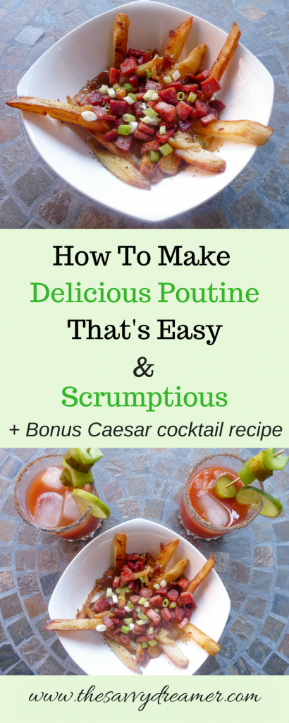 Learn how to make delicious Poutine at home using the #ClubHouse #complimentary #poutine #gravy from #Influenster #Canadian #recipe #frenchfries #Caesar 
