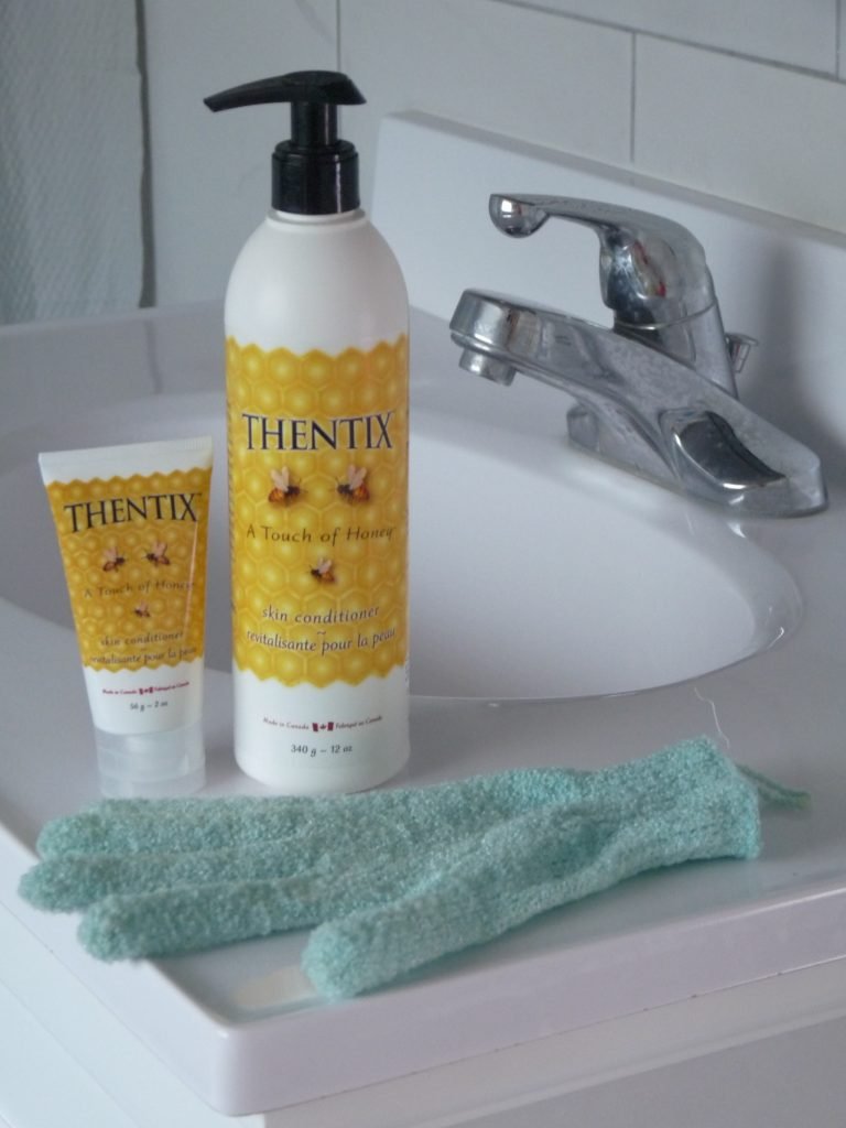 Use Thentix moisturizer to soothe dry itchy skin