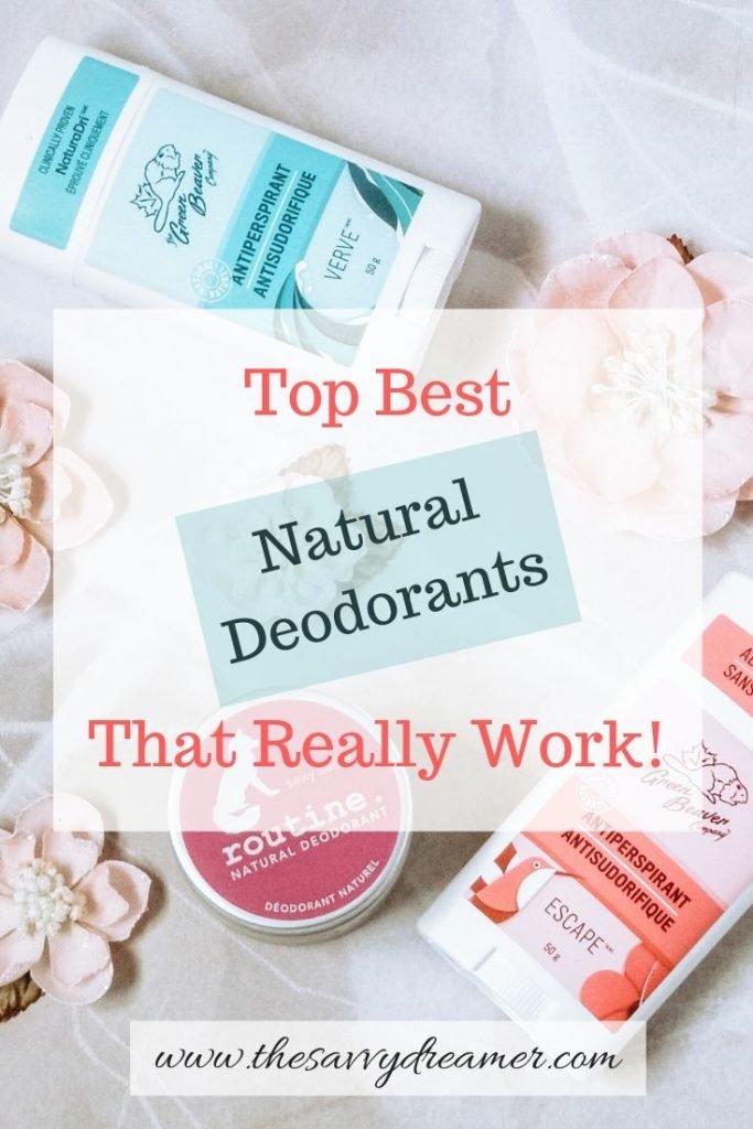 Check out these top best natural deodorants that really work #natural #deodorants