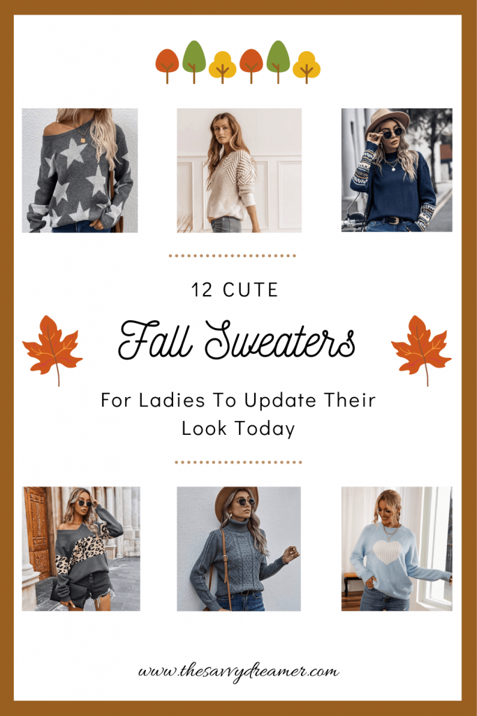 12 Cute Fall Sweaters To Add To Your Wardrobe