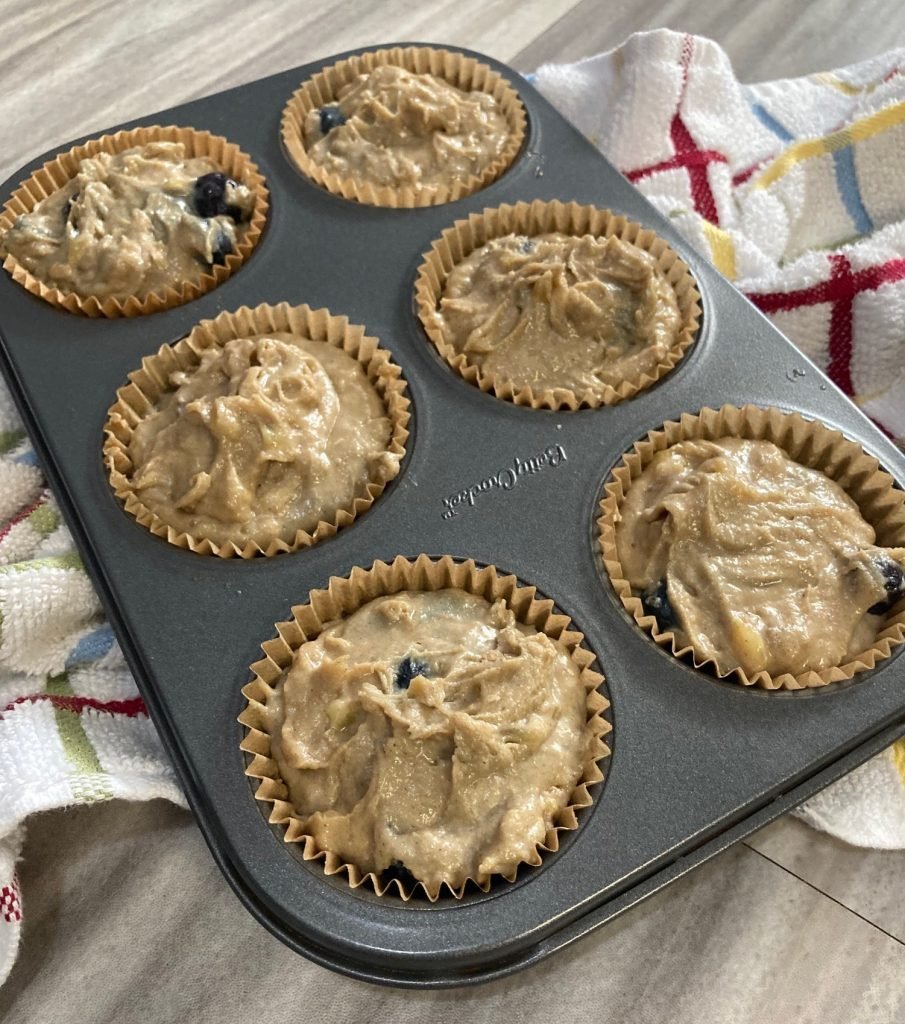 These healthy oat banana muffins rock!
