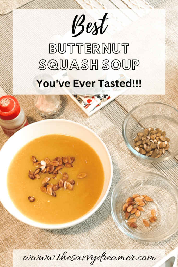 Find out how to make the best butternut squash soup you've ever tasted! 