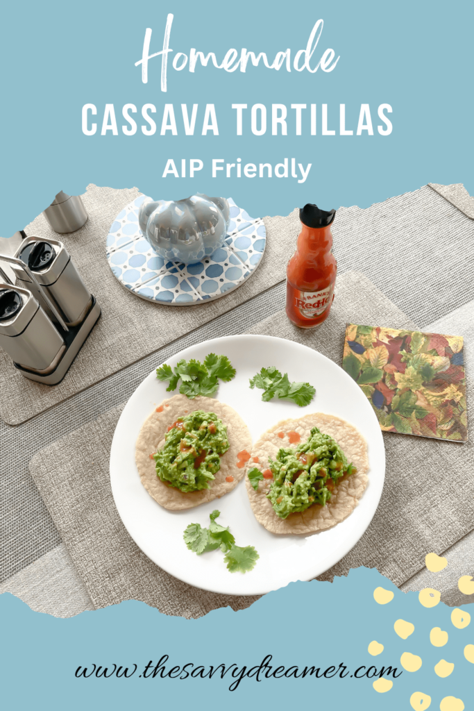 Learn how to make delicious homemade cassava tortillas that are AIP compliant
